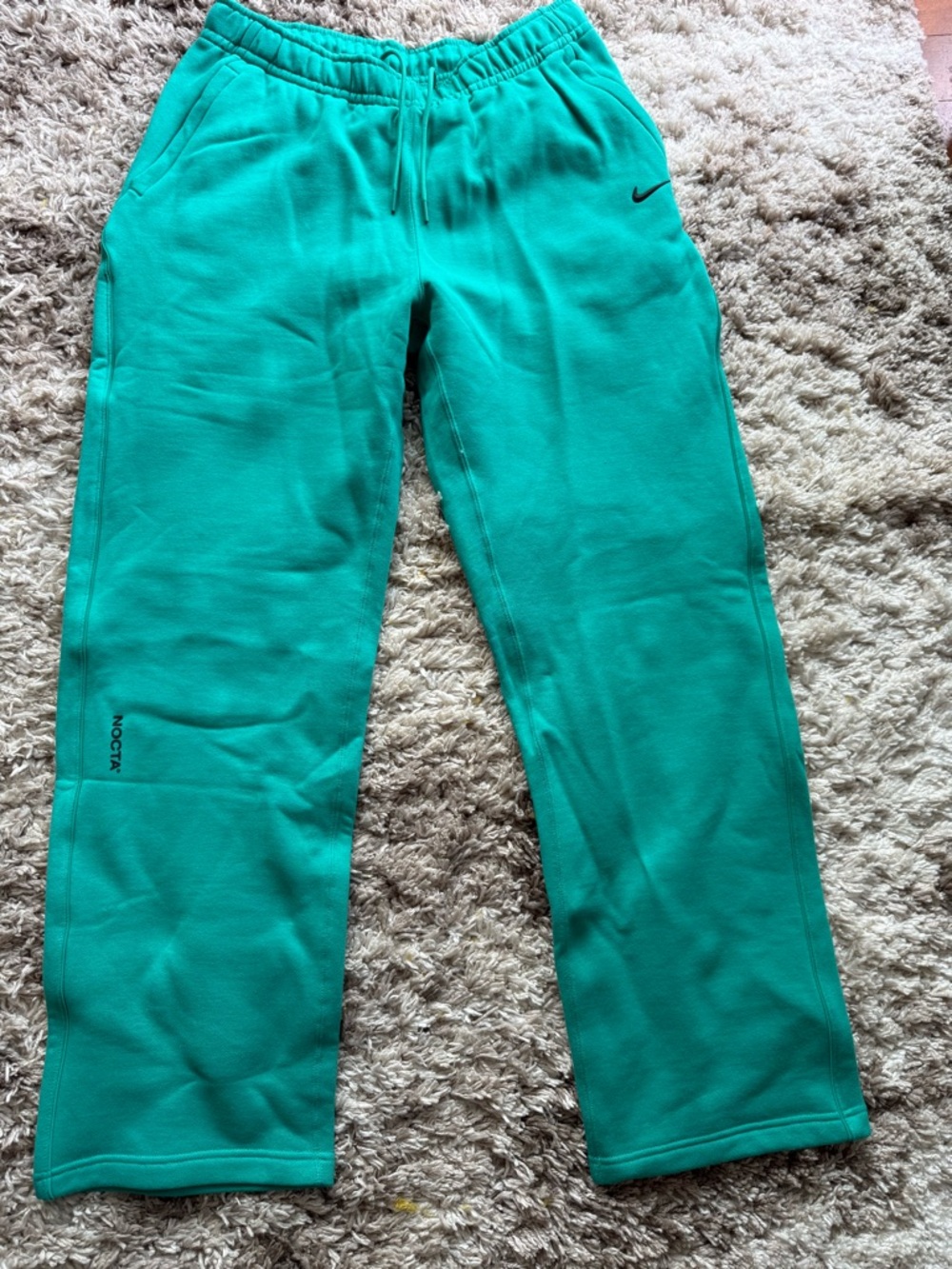 Nike Nocta Pant Fleece Neptune Green/Black NEW WITH TAGS - Picture 10 of 10